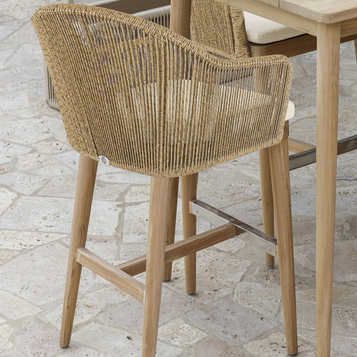 Calixto Barstool with Sunbrella Cushion