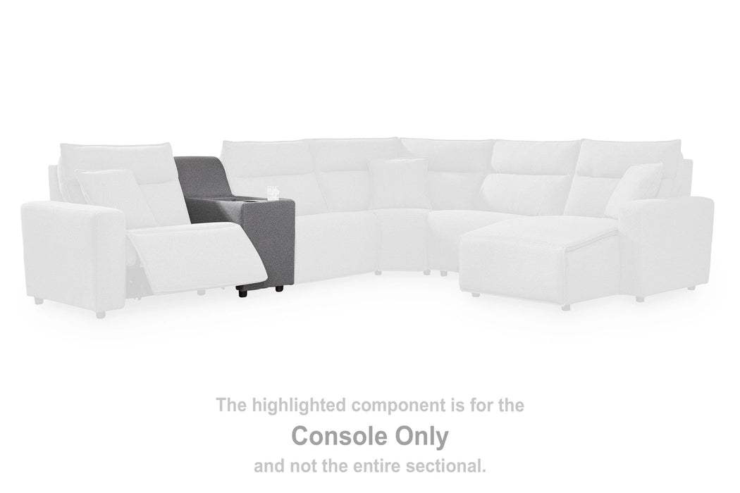 Modmax II Power Reclining Sectional with Consoles