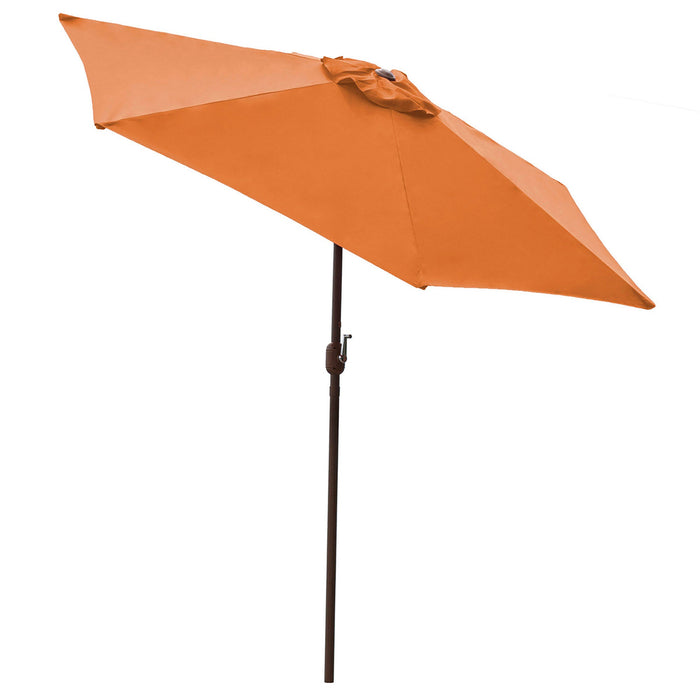 Panama Jack Orange 9 Ft Alum Patio Umbrella W/Crank