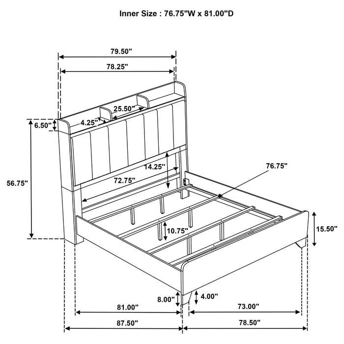 Henderson Bookcase Bed