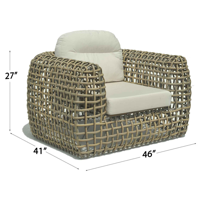 Dynasty 5-Piece Seating Set with Sunbrella Cushion