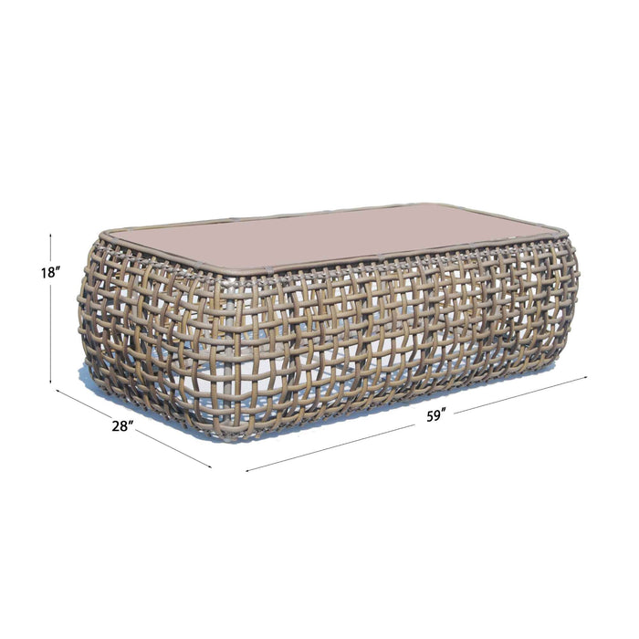 Dynasty 5-Piece Seating Set with Sunbrella Cushion