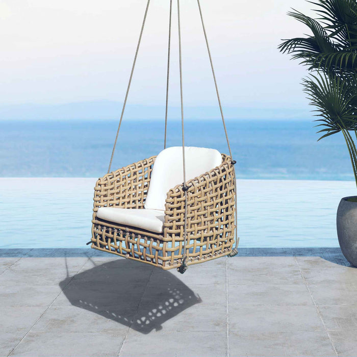 Dynasty Hanging Dining Armchair with Sunbrella Cushion