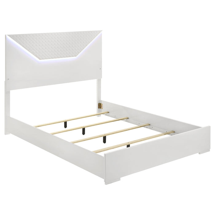 Ives Panel Bed with LED Lighting
