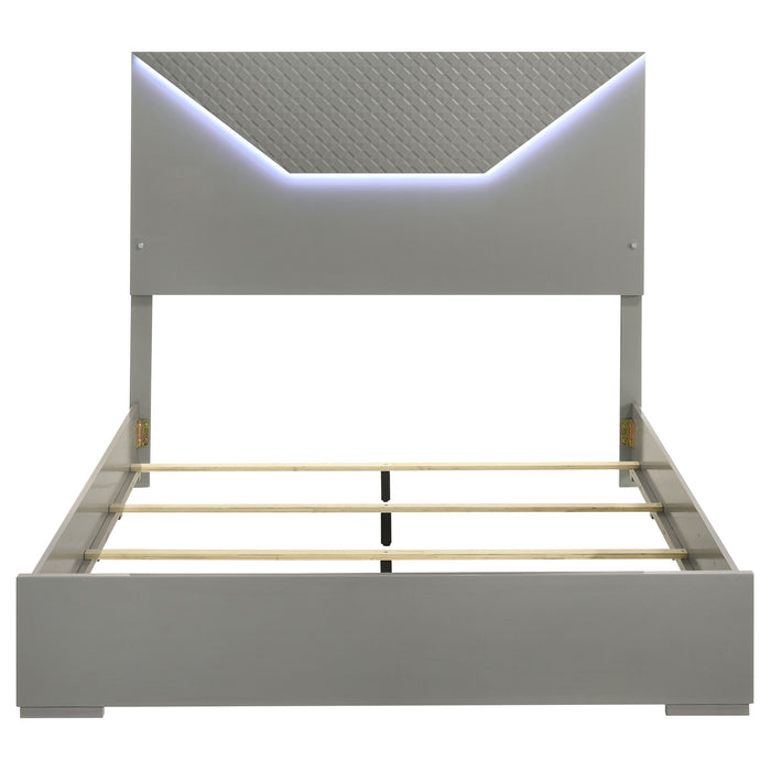 Ives Panel Bed with LED Lighting