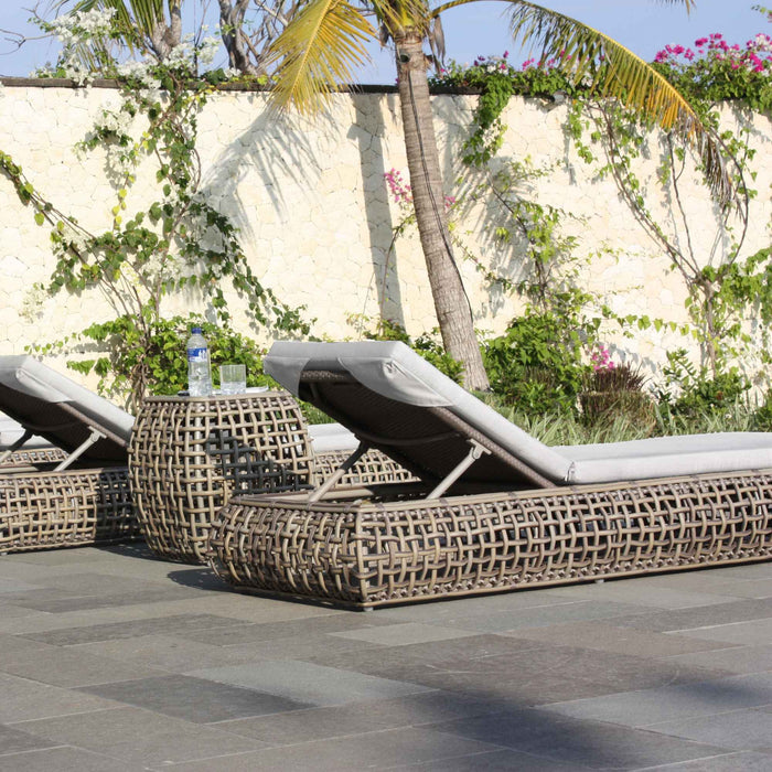 Dynasty Chaise Lounger with Sunbrella Cushion