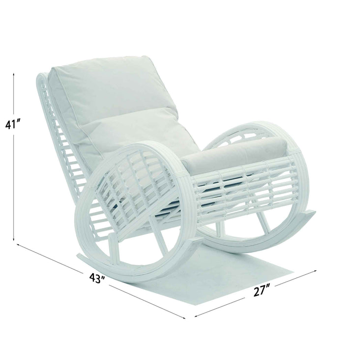 Dynasty Rocker with Sunbrella Cushion