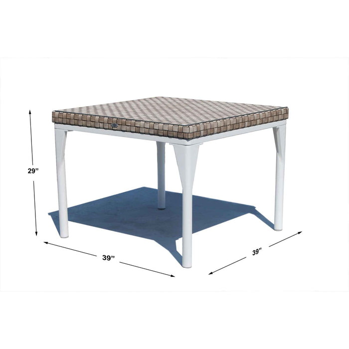 Brafta Square Table with Glass