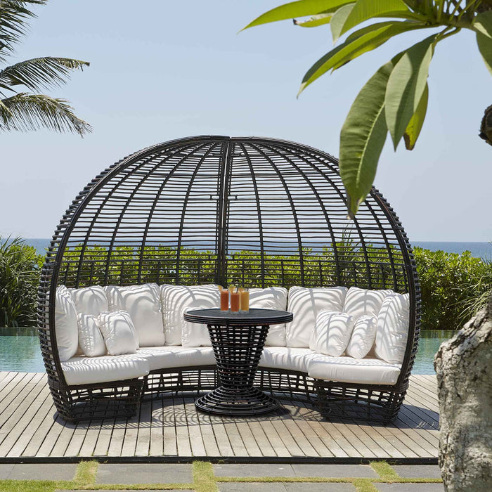 Nexus Daybed with Table and Sunbrella Cushions