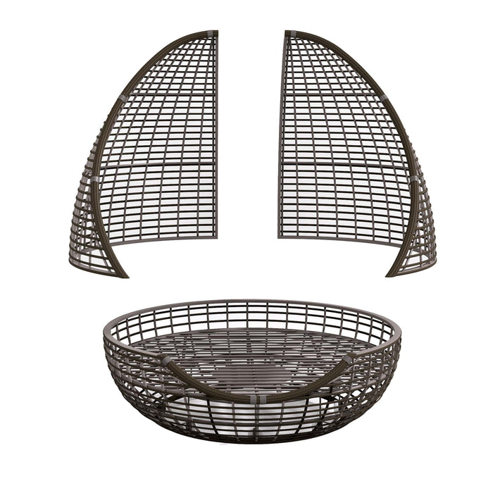 Faber Swivel Daybed with Sunbrella Cushions