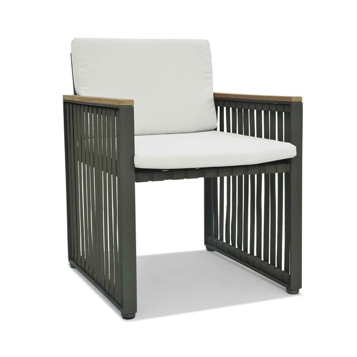 Horizon 5-Piece Dining Set with Sunbrella Cushions