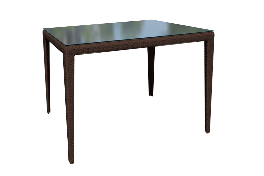 Ocean Square Dining Table w/Glass