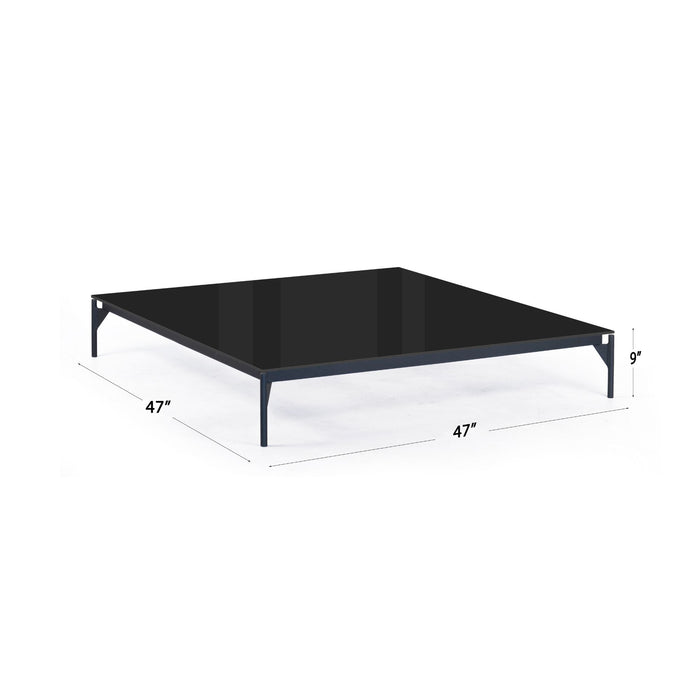Boston Coffee Table with Glass