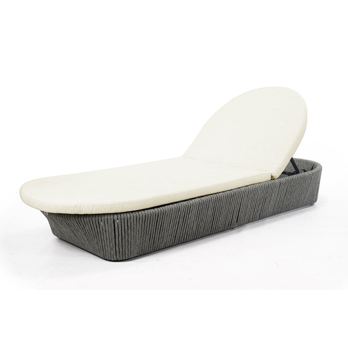 Boston Chaise Lounger with Sunbrella Cushion