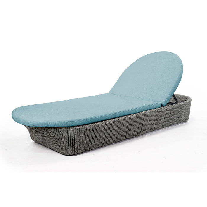 Boston Chaise Lounger with Sunbrella Cushion