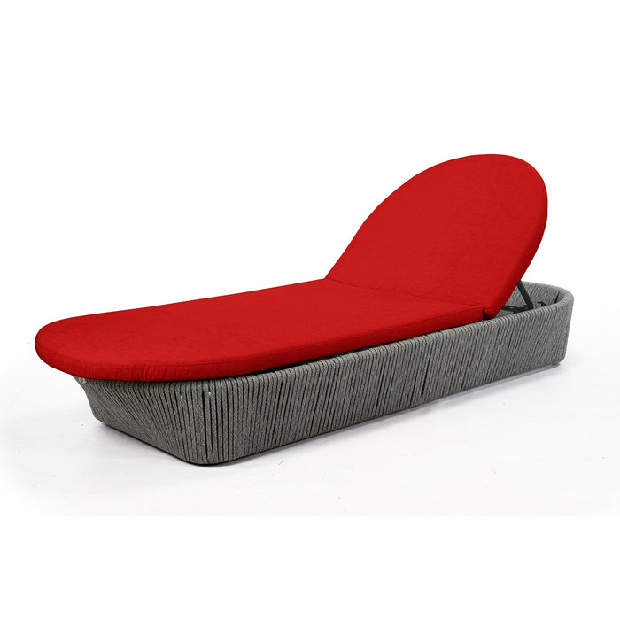 Boston Chaise Lounger with Sunbrella Cushion