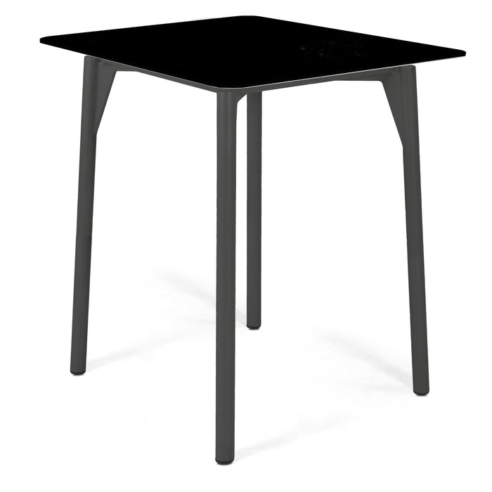 Rodona Square Pub Table with Glass