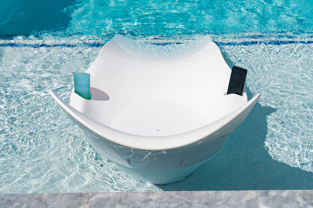 Panama Jack Set of 2 Wave In-Pool Chaise Lounger