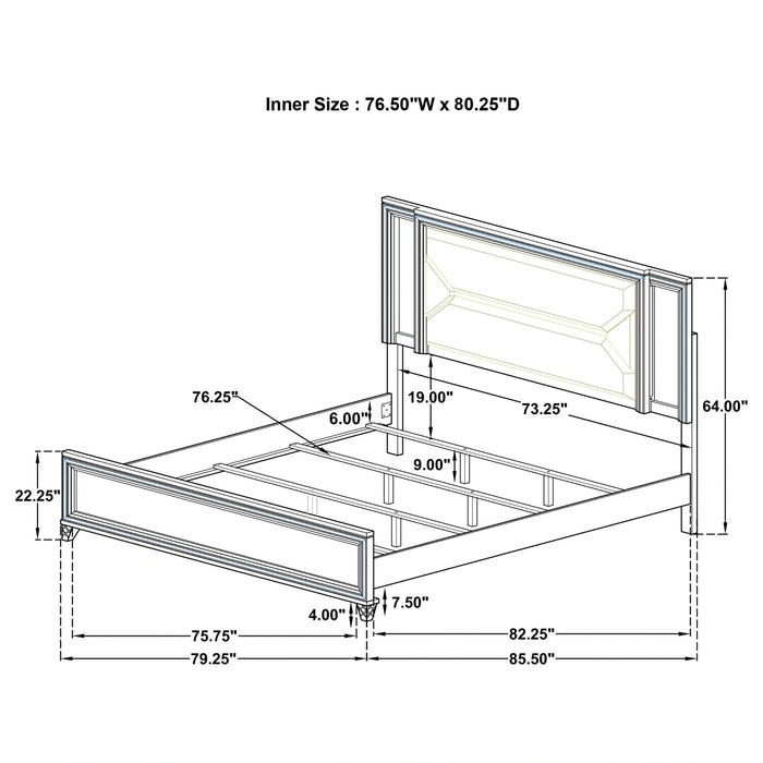 Marmore Bedroom Set