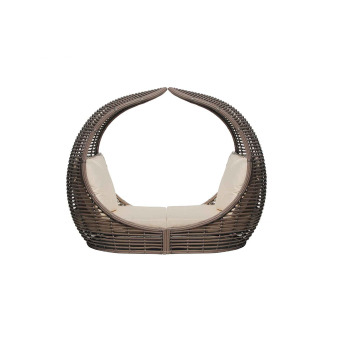 Troy 3-Piece Wing Chair with Sunbrella Cushions