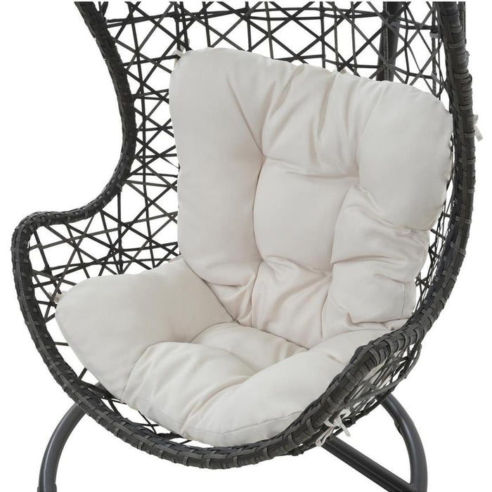 Panama Jack Hanging Chair w/Metal Stand & Cushions