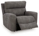 Ashley Furniture Next-Gen DuraPella Power Recliner, open with plush cushioning and sleek design, in a modern living room setting.