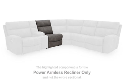 Ashley Furniture Next-Gen DuraPella power reclining sectional with plush cushions and modern design, shown in a living room setting.