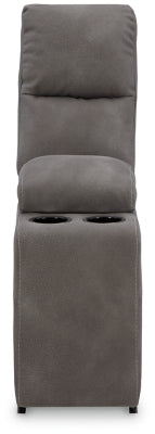 Ashley Furniture Next-Gen DuraPella Power Reclining Sectional with plush cushions and modern design, front view.