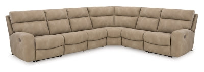 Ashley Furniture Next-Gen DuraPella power reclining sectional with plush cushions and modern design, shown in a cozy living room setting.