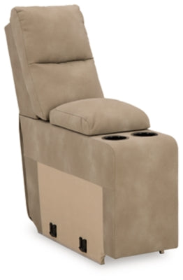 Ashley Furniture Next-Gen DuraPella power reclining sectional shown from an angled view, featuring plush cushions and modern design.