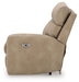 Ashley Furniture Next-Gen DuraPella power reclining sectional with plush cushions and modern design, shown from the side.