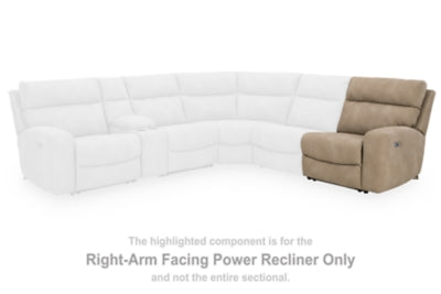 Ashley Furniture Next-Gen DuraPella Power Reclining Sectional with plush cushions and modern design in a neutral fabric.