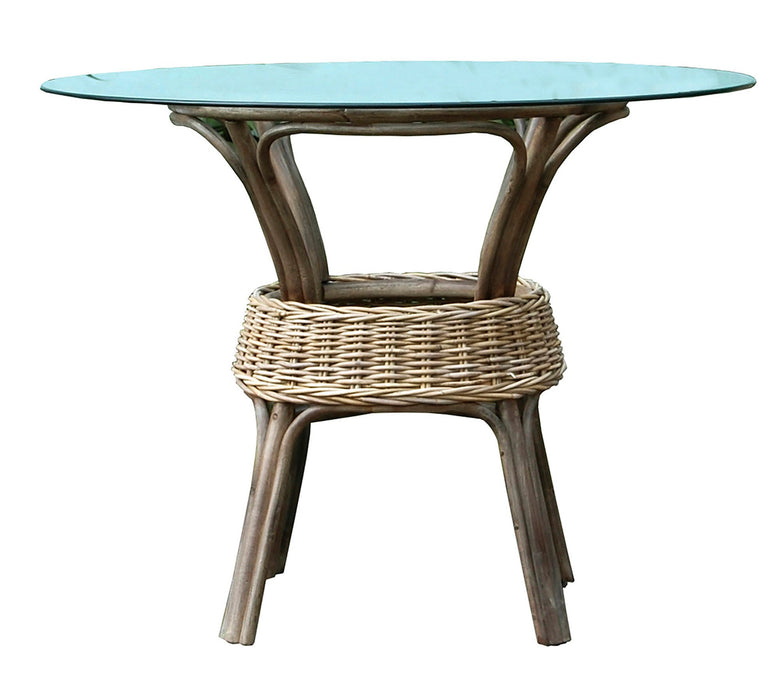 Panama Jack Exuma Stackable Dining Base with Glass