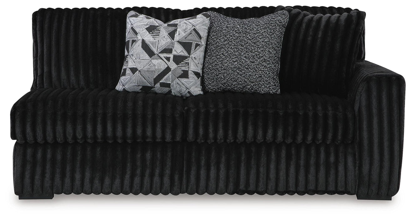Midnight-Madness Sectional Sofa with Chaise