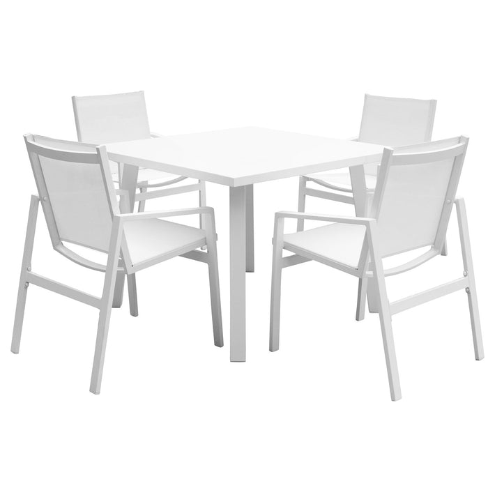 Panama Jack Mykonos 5-Piece Square Dining