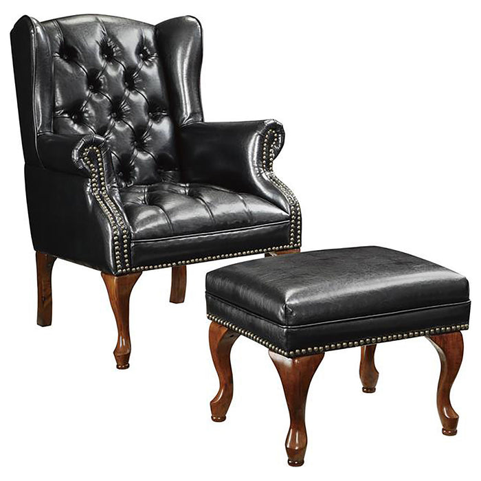 Roberts Chair and Ottoman Set