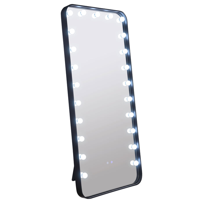 Canton Standing Mirror with LED Lighting and Bluetooth Speaker