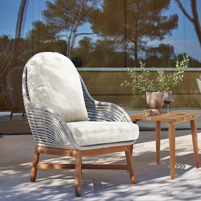 Alaska Occasional Chair with Sunbrella Cushion