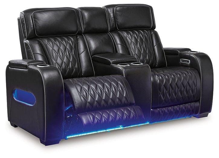 Boyington Power Reclining Loveseat with Console