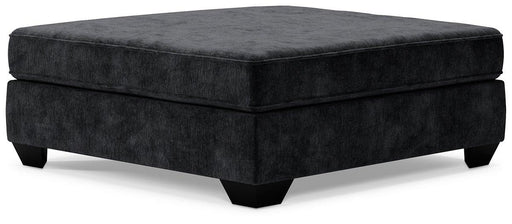 Lavernett oversized accent ottoman by Ashley Furniture with soft fabric upholstery and a modern design.
