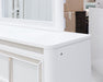 Ashley Furniture Chalanna bedroom set featuring a modern design with a stylish bed frame and matching furniture pieces.