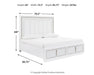 Ashley Furniture Chalanna bedroom set featuring a modern bed frame and matching bedroom furniture in a stylish design.