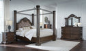Maylee Bed by Ashley Furniture featuring a modern upholstered bed frame with clean lines and neutral fabric upholstery.