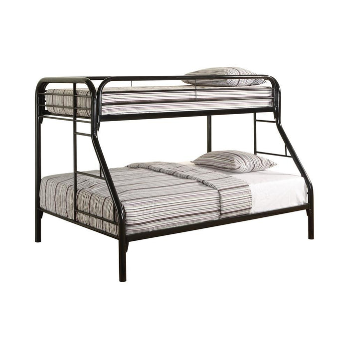 Morgan Twin Over Full Bunk Bed Black