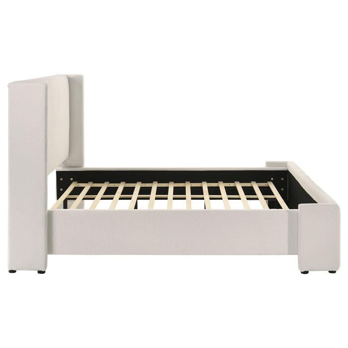 Alamosa Wingback Platform Bed