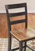 Elegant Ashley Furniture Gesthaven dining room set with a wooden table and matching chairs for a stylish dining space.