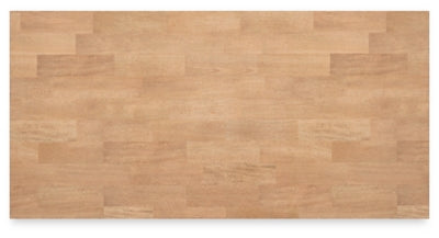 Ashley Furniture Gesthaven dining room set with a wooden table and matching chairs, shown in a modern dining space.