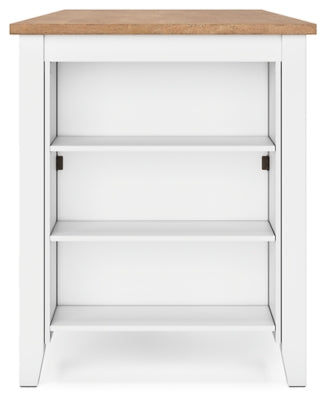 Ashley Furniture Gesthaven dining room set with a wooden table and matching chairs, elegant and suitable for a stylish dining space.