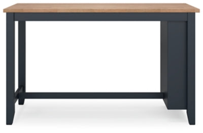 Ashley Furniture Gesthaven dining room set with a wooden table and matching chairs, elegant and ideal for a stylish dining space.