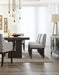 Ashley Furniture Burkhaus dining room set with a table and chairs, stylish wood finish, perfect for family dining spaces.